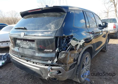 2021 Honda Passport Awd Ex-L z USA, uszkodzony, nr VIN 5FNYF8H59MB022425